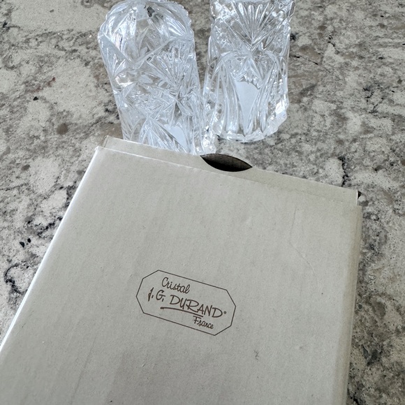 J.G.Durand Cristal Salt and Pepper Shaker Set - Picture 8 of 8